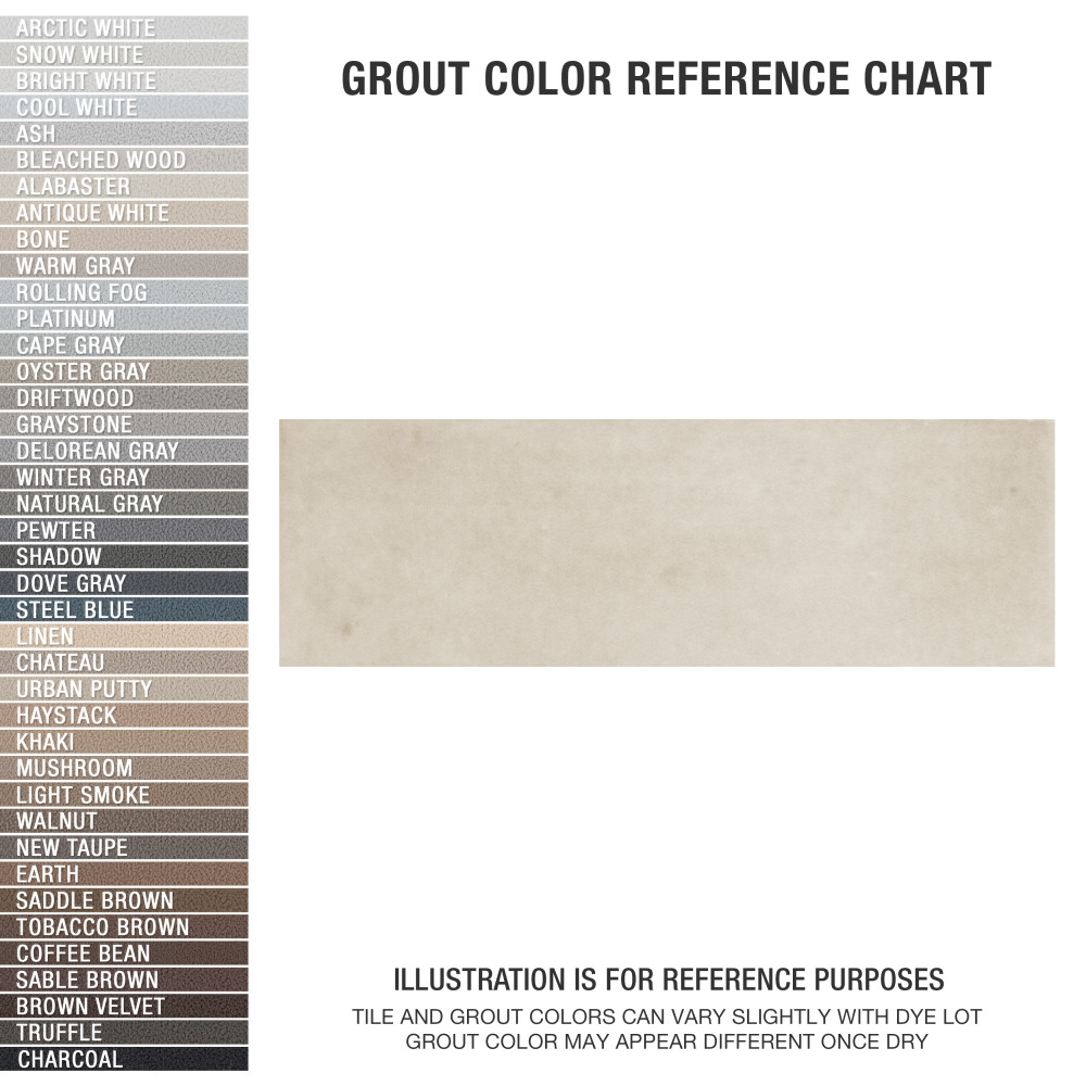 Coco Matte Canvas Beige 2 in. x 5-7/8 in. Porcelain Floor and Wall Tile
