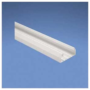 Panduit T70BWH6 Surface-Mounted Raceway, Raceway Base, PVC, T-70 Series ...