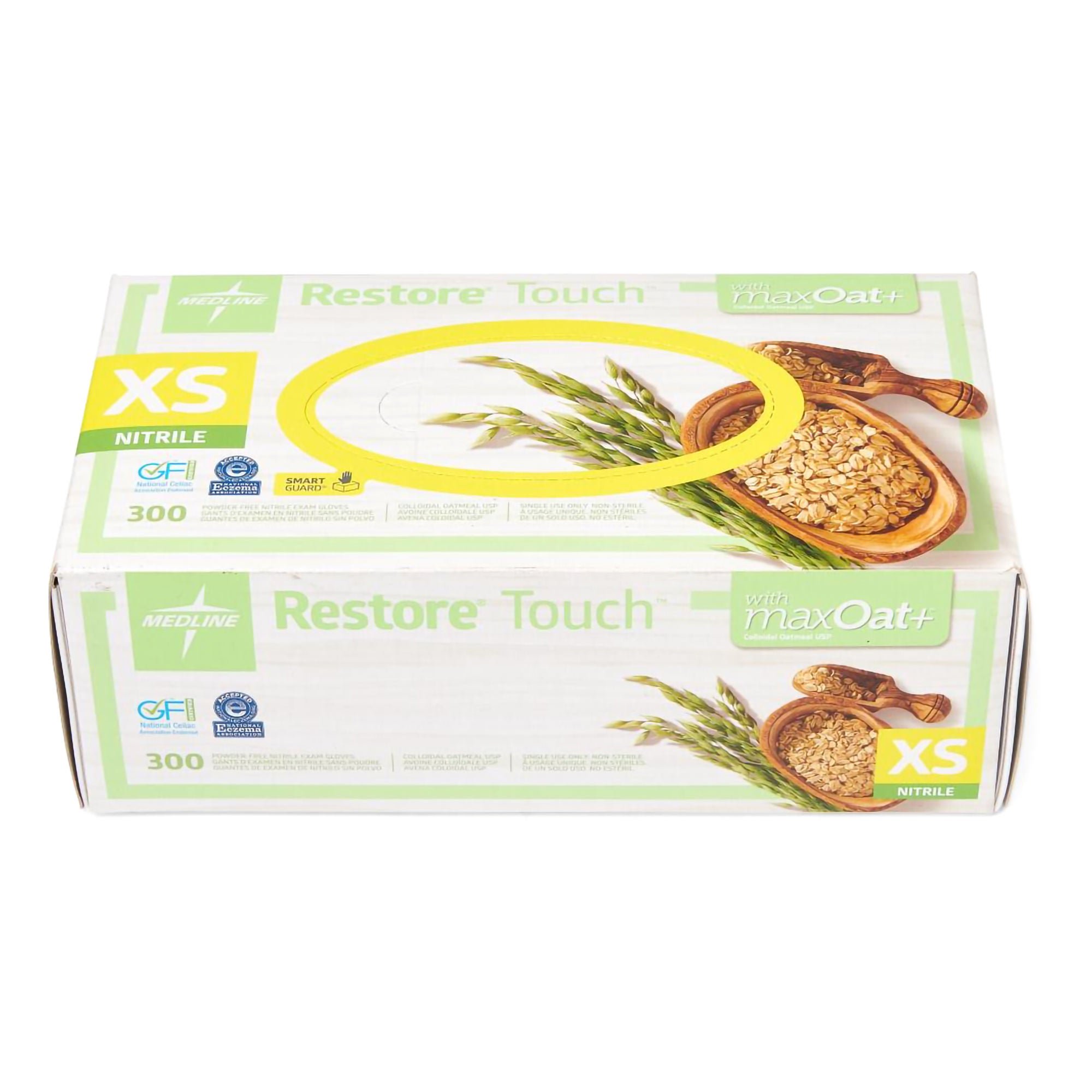 Medline GLOVE, EXAM NTRL OAT CHEMO N/SXSM (300EA/BX 10BX/CS)
