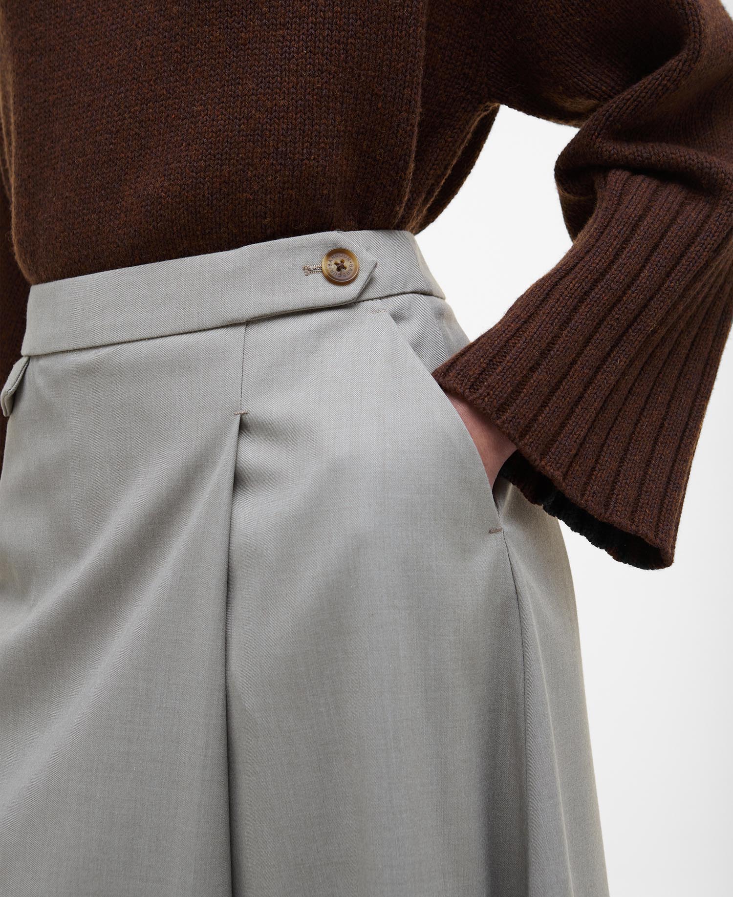 Freya A-Line Midi Skirt image number 3