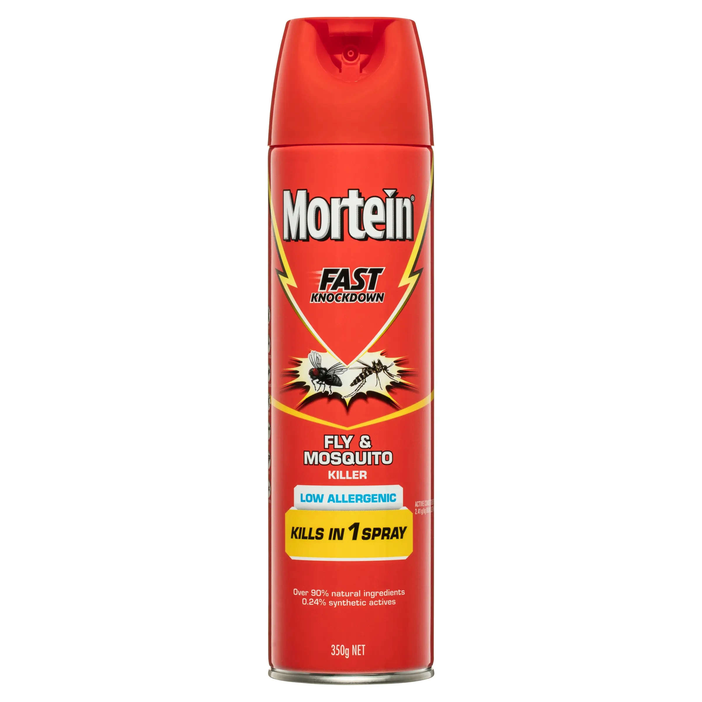Fast Knockdown Low Allergenic Fly & Mosquito Spray Mortein AU