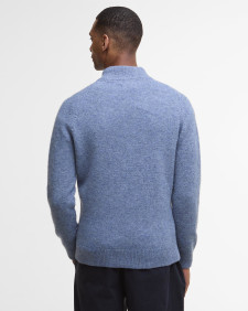 Talder Half-Zip Jumper Bluestone