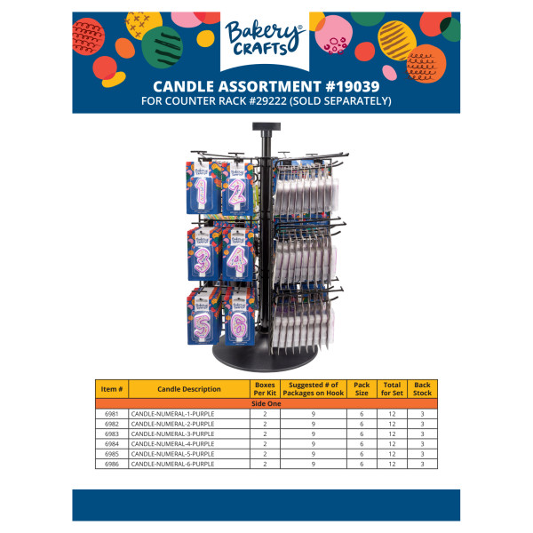 Candle Assortment 19039 Flyer