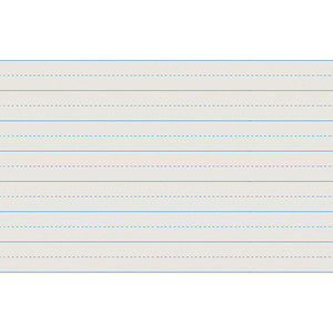 Newsprint Handwriting Paper, Alternate Dotted, Grade 1, 1" x 1/2" Ruled Long, 11" x 8-1/2", 500 Sheets
