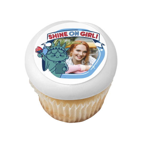 Statue of Liberty PhotoCake® Edible Image® Frame