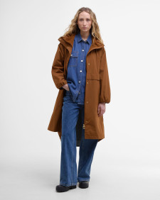 Naboo Showerproof Jacket Rust Brown