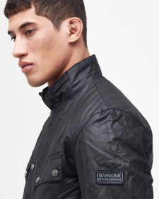 Duke Waxed Jacket Classic Black