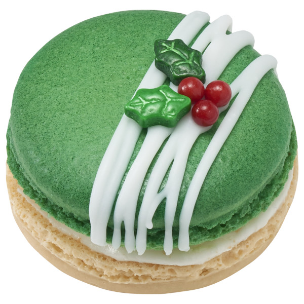 Holly Berries & Leaves Mix - Red 3 Free Sugar Candy Decorations