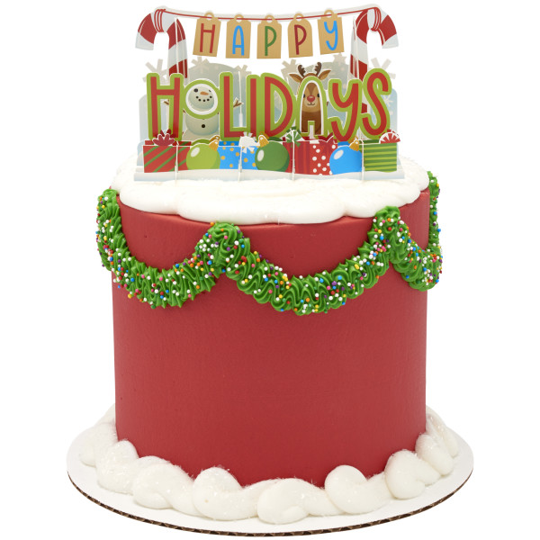 Happy Holidays Pop-Up Layon