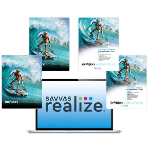 enVision Math Middle Homeschool Bundle - Grade 7 Accelerated (2021 edition)