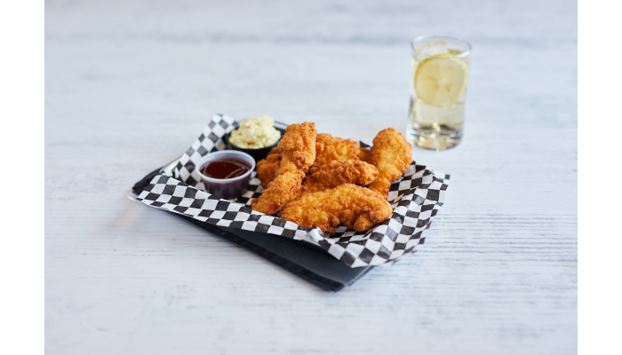 Tyson Red Label® Fully Cooked Golden Crispy Chicken Tenderloin Fritters _image_1