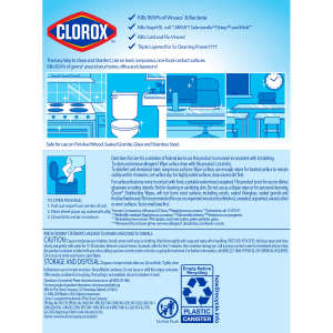 Clorox, CloroxPro Disinfecting Wipes, Lemon Scent,  35 Wipes/Container