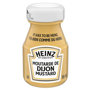 HEINZ moutarde de Dijon, mini-bouteilles – 60 x 57 mL image