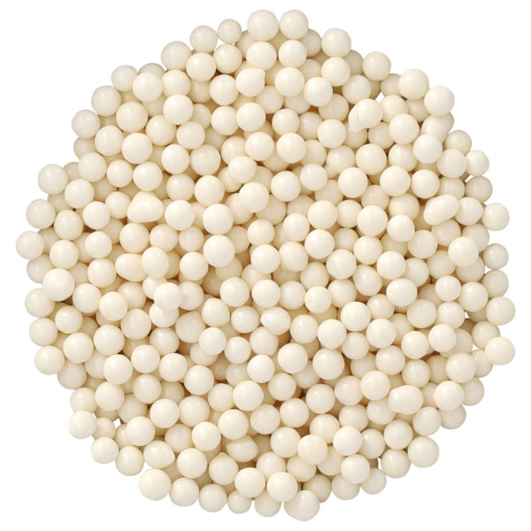 White Pearl Grande - Red 3 Free Nonpareils