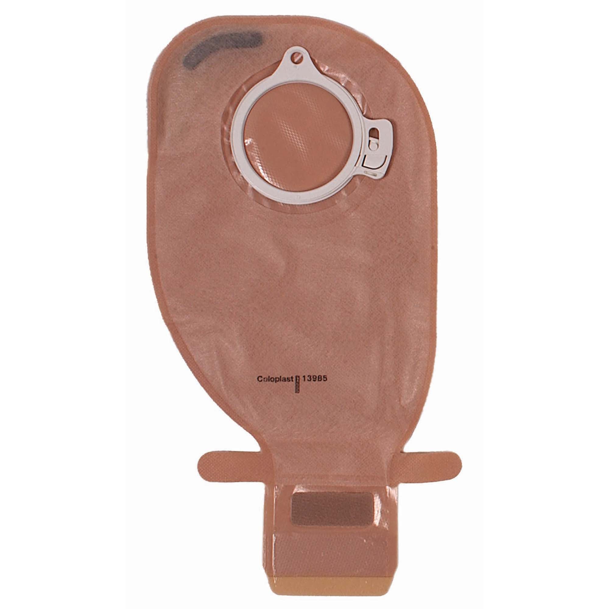 Assura® Original Two-Piece Opaque Colostomy Pouch, Green Match