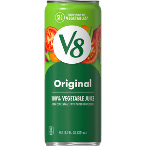 V8® Original 100% Vegetable Juice, 11.5 fl oz Can (12 Pack)