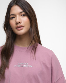 Kaia Oversized T-Shirt Rapsberry