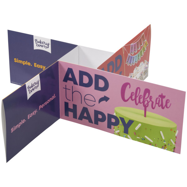 Bakery Crafts® Retail Decoration Floor Rack Header Card