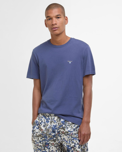 Tartan Sports T-Shirt Oceana/Bleached Pine Tartan