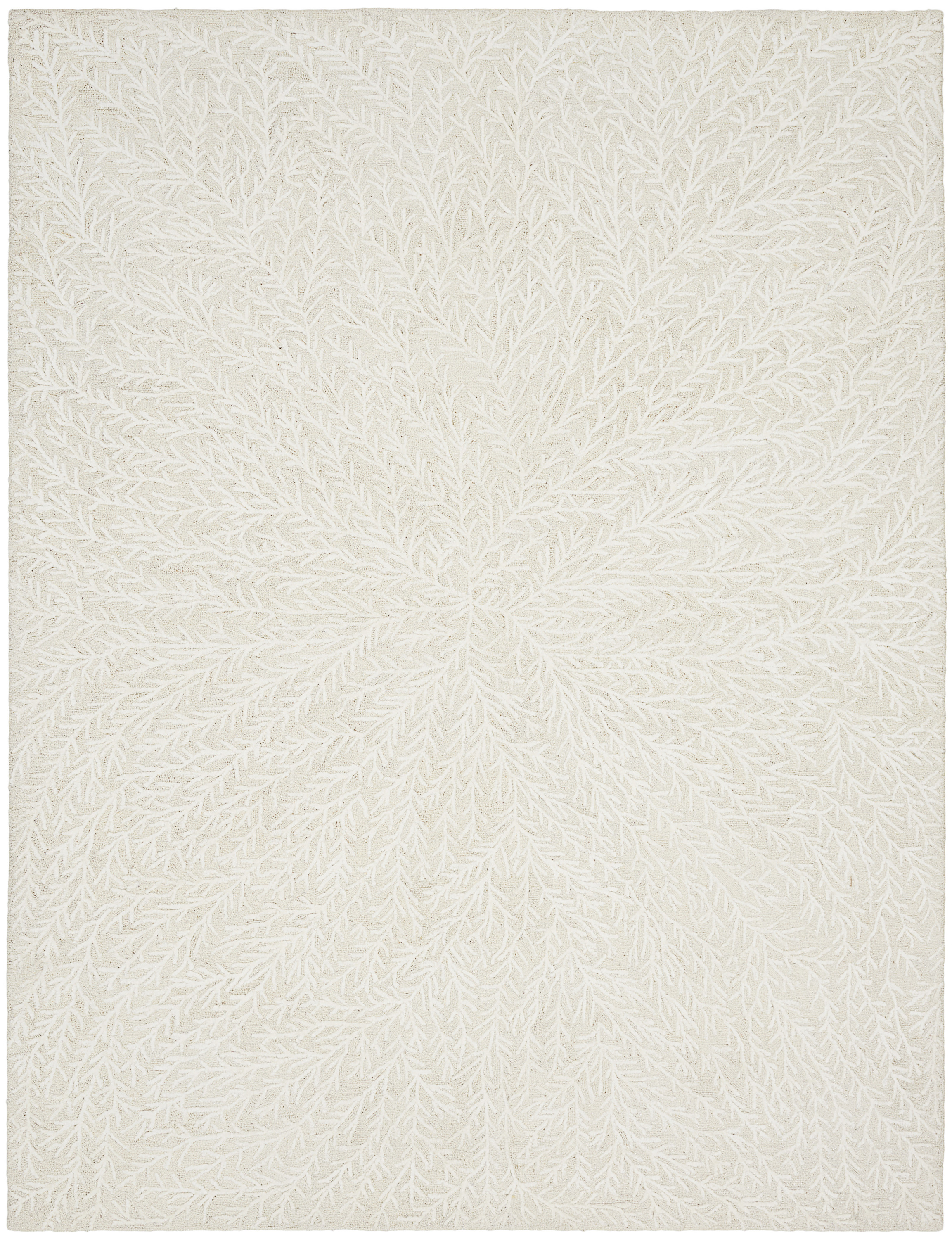 Michael Amini Ma30 Star 7'9" x 9'9" Ivory Modern Indoor Rug