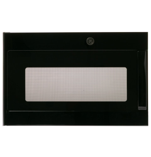 DOOR WITH FLAT GE LOGO - BLACK