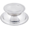 3.5-ounce stainless steel sherbet dish in mirror finish