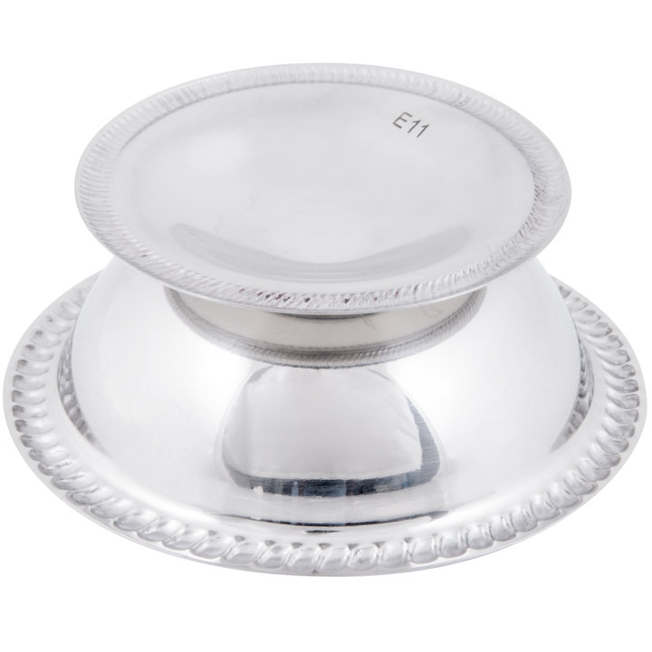 3.5-ounce stainless steel sherbet dish in mirror finish