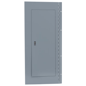 Mono-Flat™ Enclosure Cover, Steel, Surface Mount, Hinged Front Plate, Gray, 26 H x 20 W in.