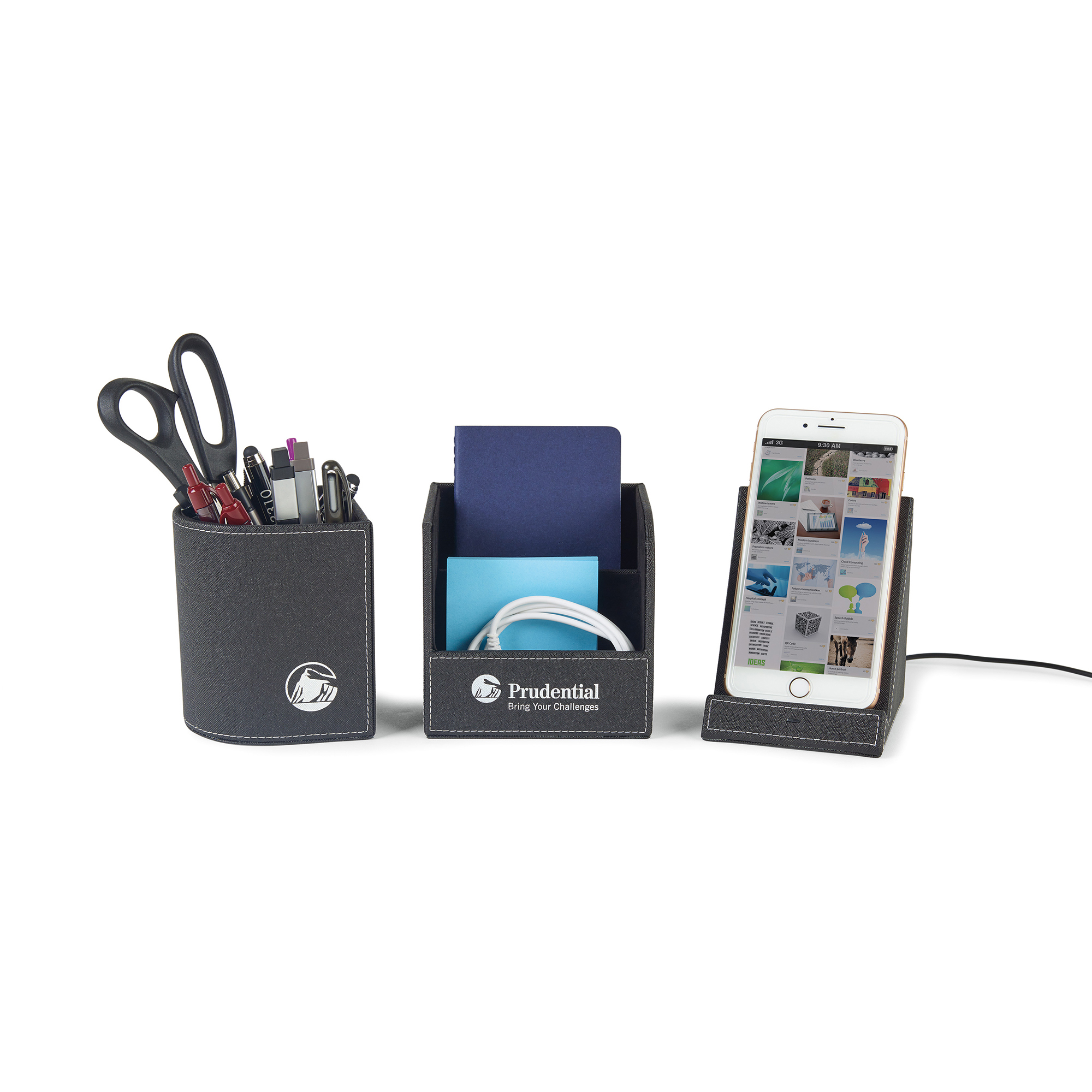 Truman Wireless Charging Desk Organizer-Gemline