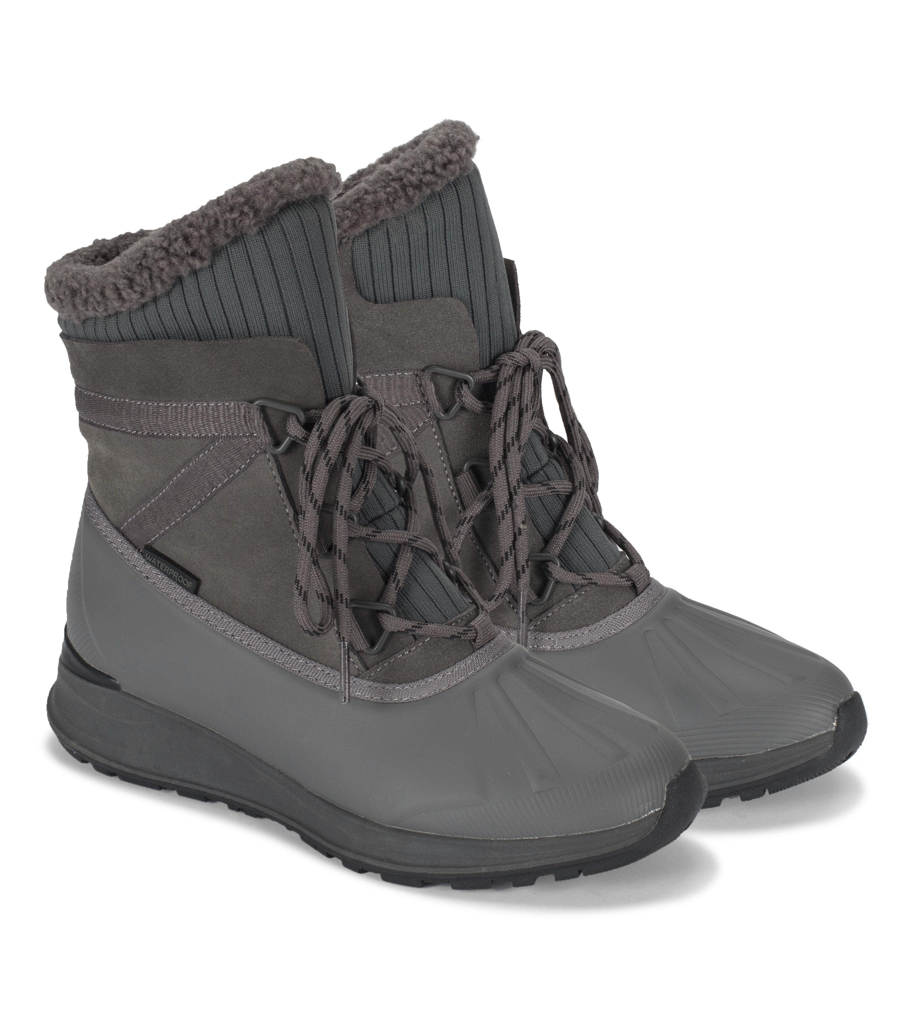 Baretraps BANDIE Women's Boots Dark Grey Suede Size 6.5 M (BT28515)