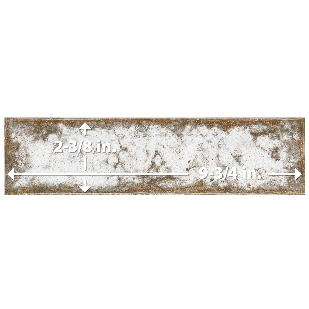 Sample – Gaudi React Brick Alpine Porcelain Floor and Wall Tile
