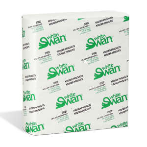 Kruger, White Swan, Folded Towel, Multifold, 1 ply, White