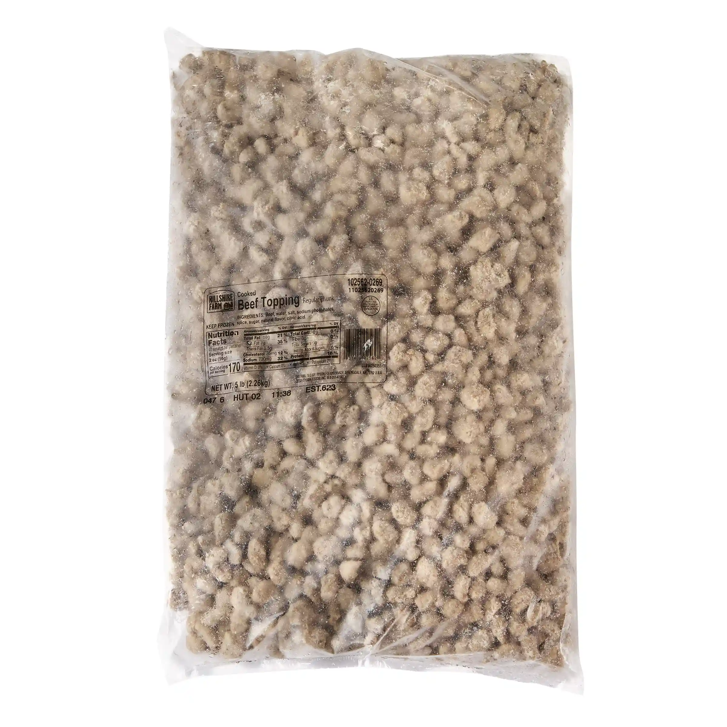 Hillshire Farm® Cooked Beef Topping, Regular Chunk_image_3