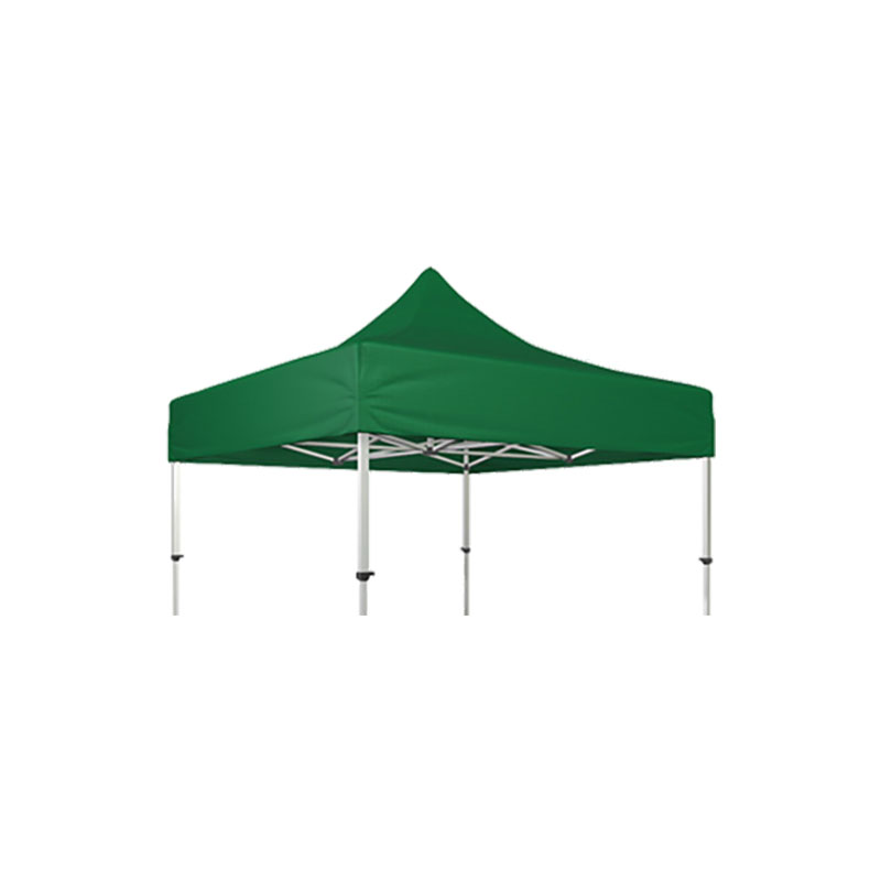 Non-Printed Green Tent Fabric Canopy
