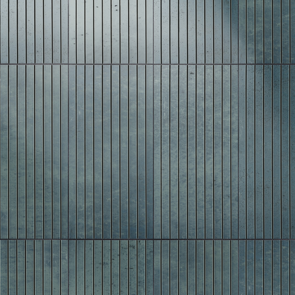 Capri Strata Indigo 6-7/8 in. x 14 in. Porcelain Floor and Wall Tile