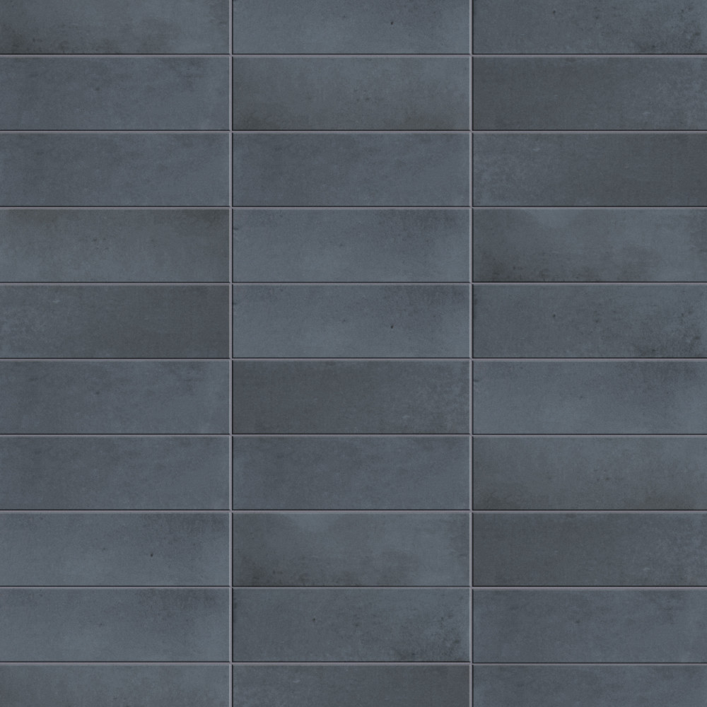 Coco Matte Blue Night 2 in. x 5-7/8 in. Porcelain Floor and Wall Tile