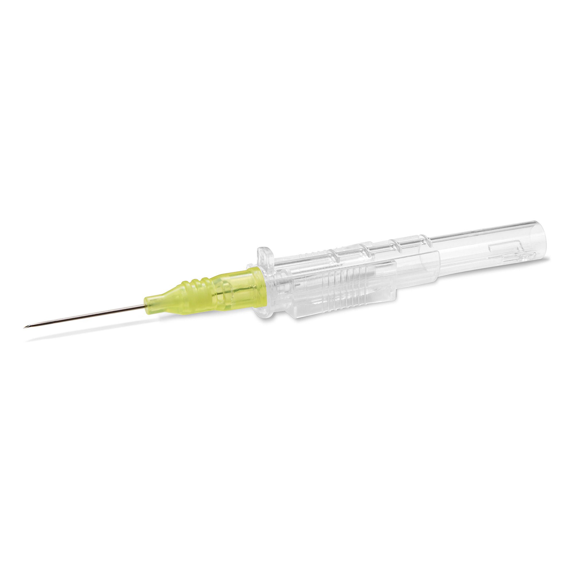 McKesson Brand CATHETER, IV SFTY SLIDING STR YLW 24GX3/4" (50/BX 4BX/CS)