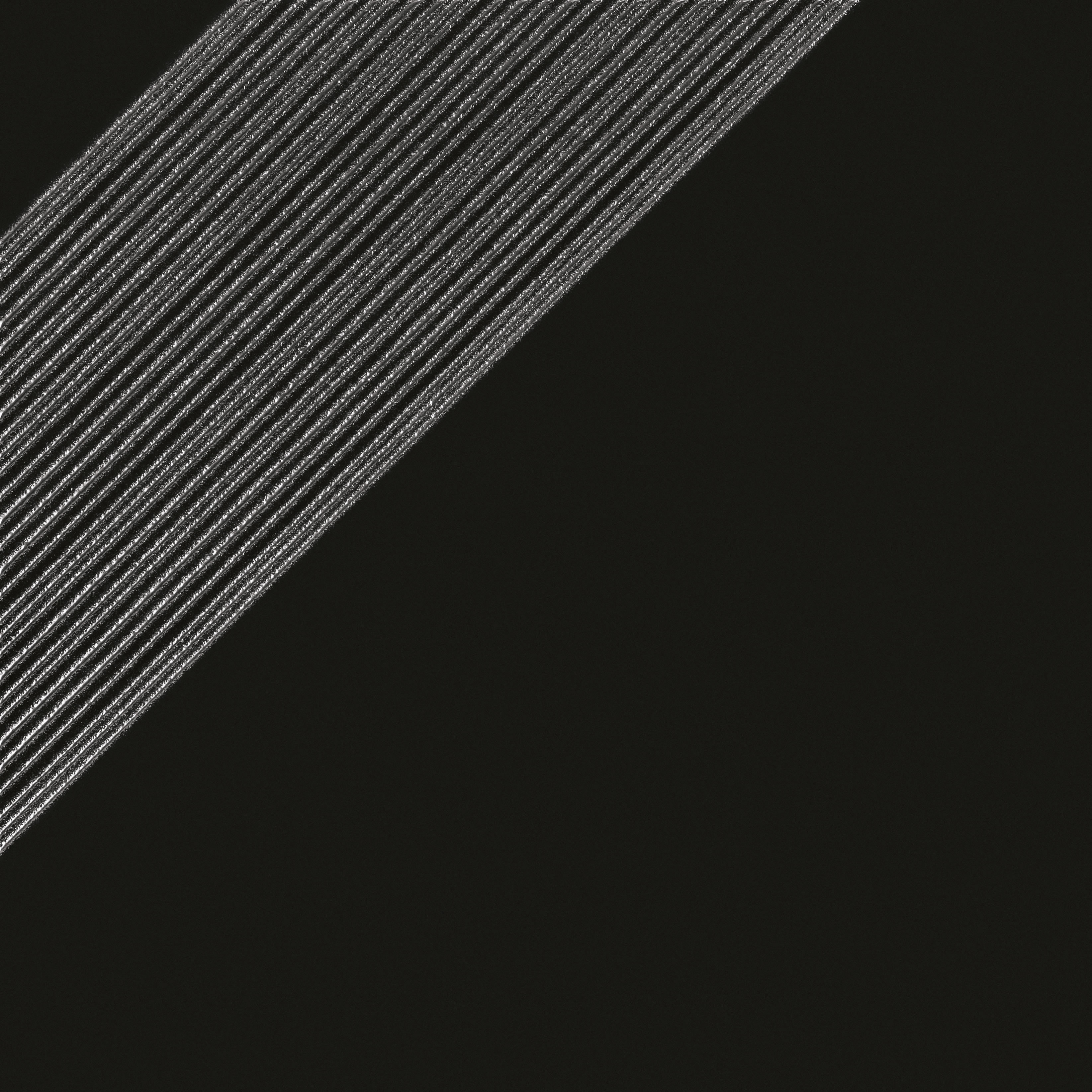 CrissCross Black Silver 12x12 Deco 3 Decorative Tile Satin Rectified