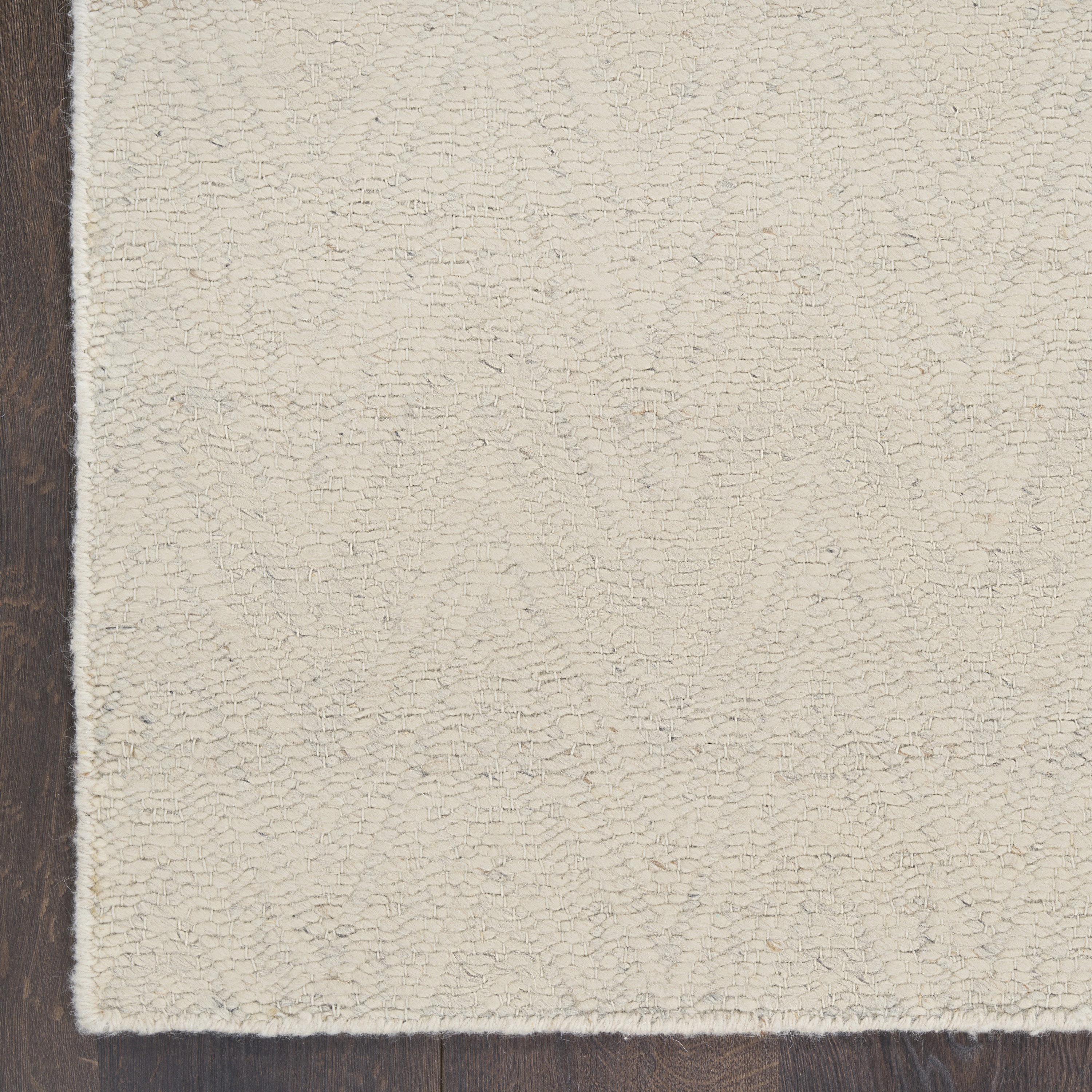 DKNY Pure Purl 7'9" x 9'9" Ivory Modern Indoor Rug
