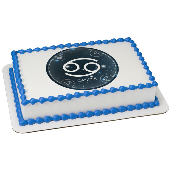 Zodiac Cancer PhotoCake® Edible Image®
