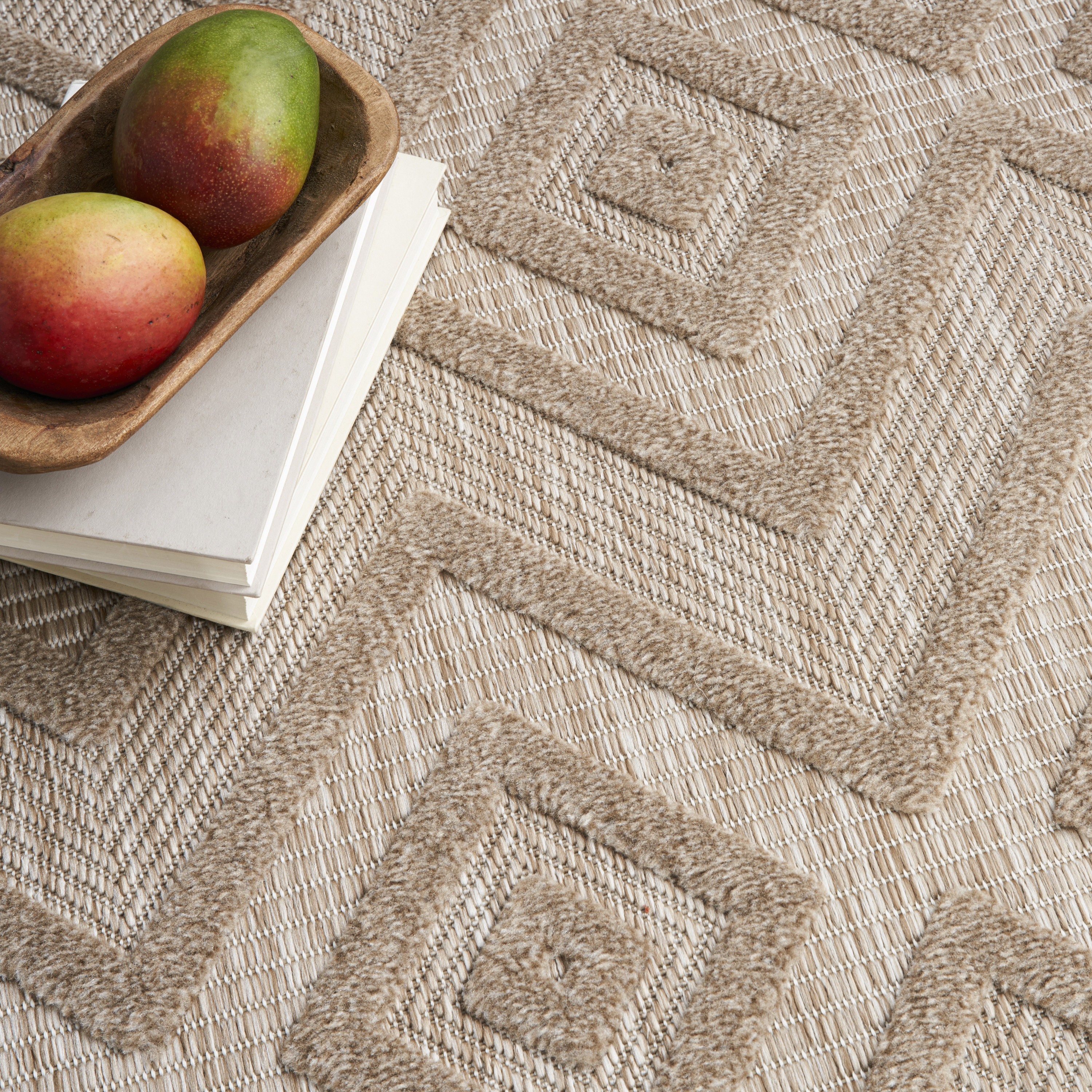 Nourison Versatile 5' x 7' Natural Beige Modern Rug
