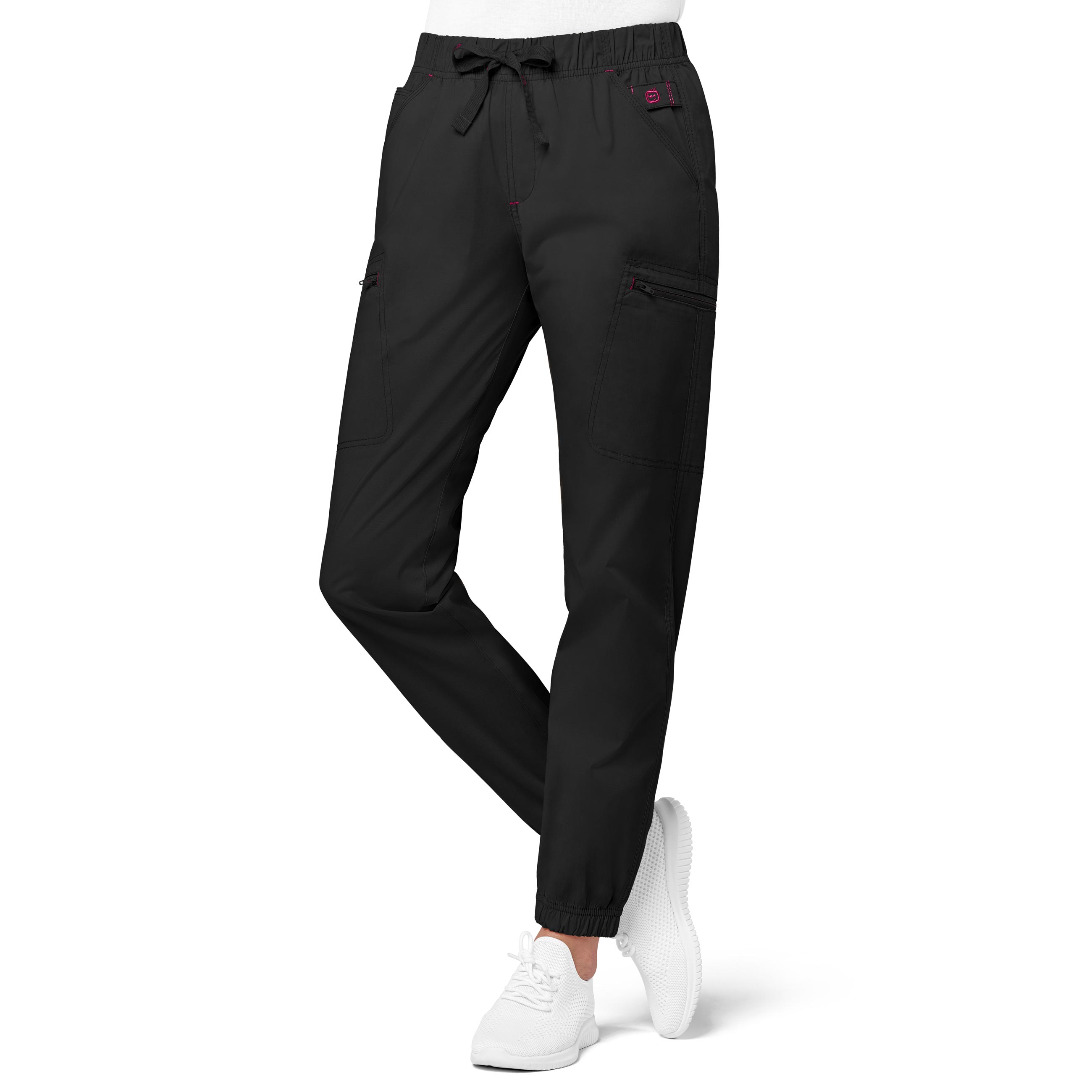 Buy Women's Zip Cargo Jogger Pant - WonderWink Online At Best Price - PA