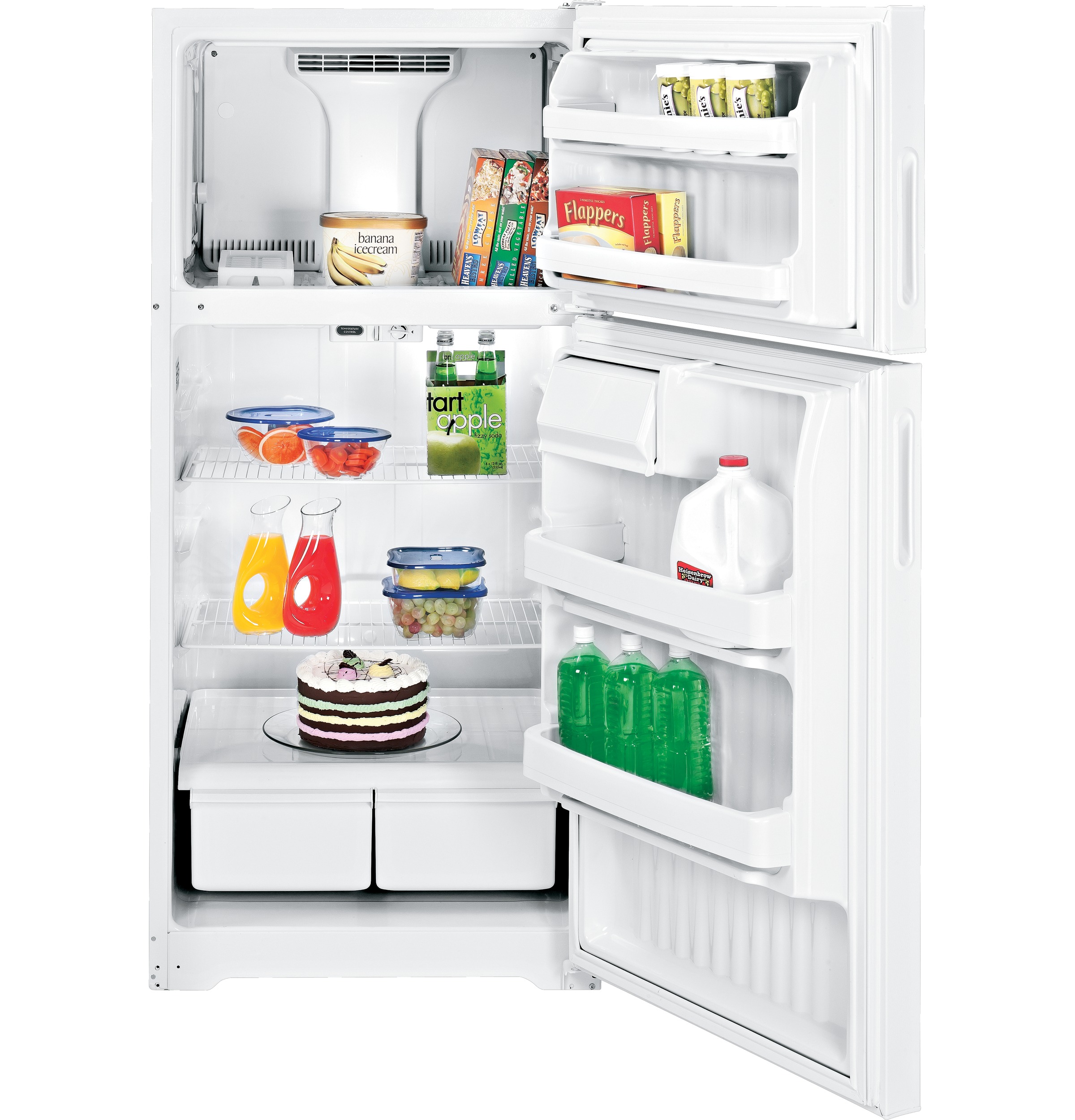 GE® 15.7 Cu. Ft. Top-Freezer Refrigerator