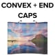 Single-Sided Graphics (Convex Side & End Caps)