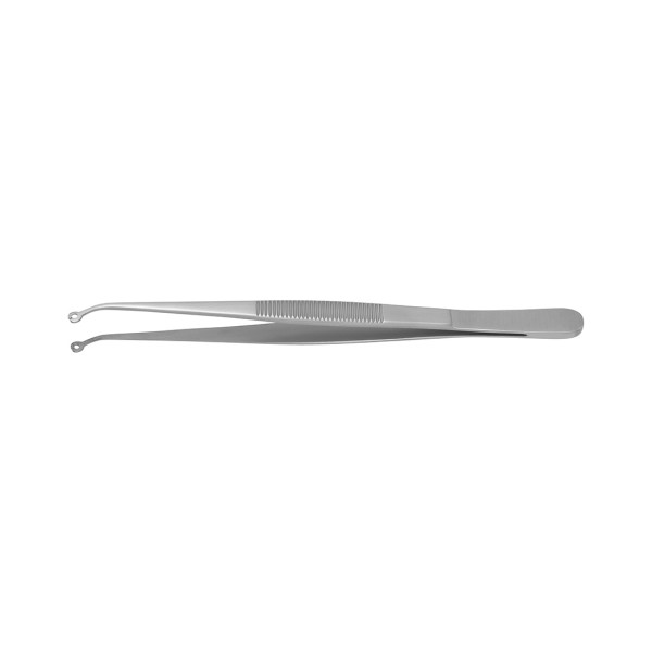 Nordent Corn Suture Plier, angled, 6" 15cm