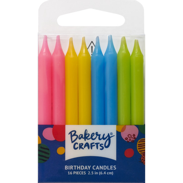 Assorted Smooth & Spiral Candles
