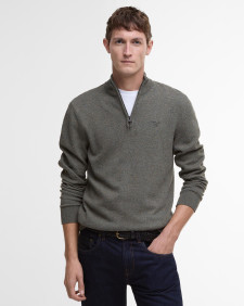 Maglione Tainsbury con zip corta 