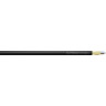 W4006PG01 - TeraGain® Tight Buffered Plenum Cable Multimode 6-Fiber Black