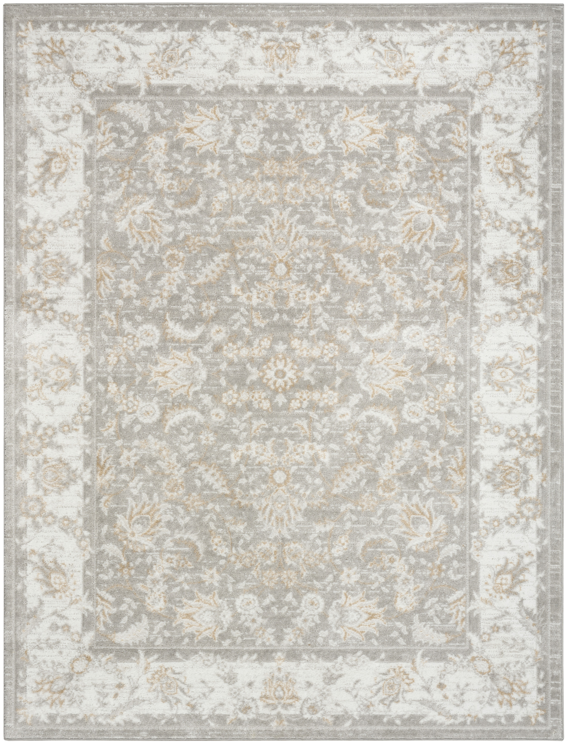 Nourison Dekor 4' x 6' Ivory Vintage Indoor Rug