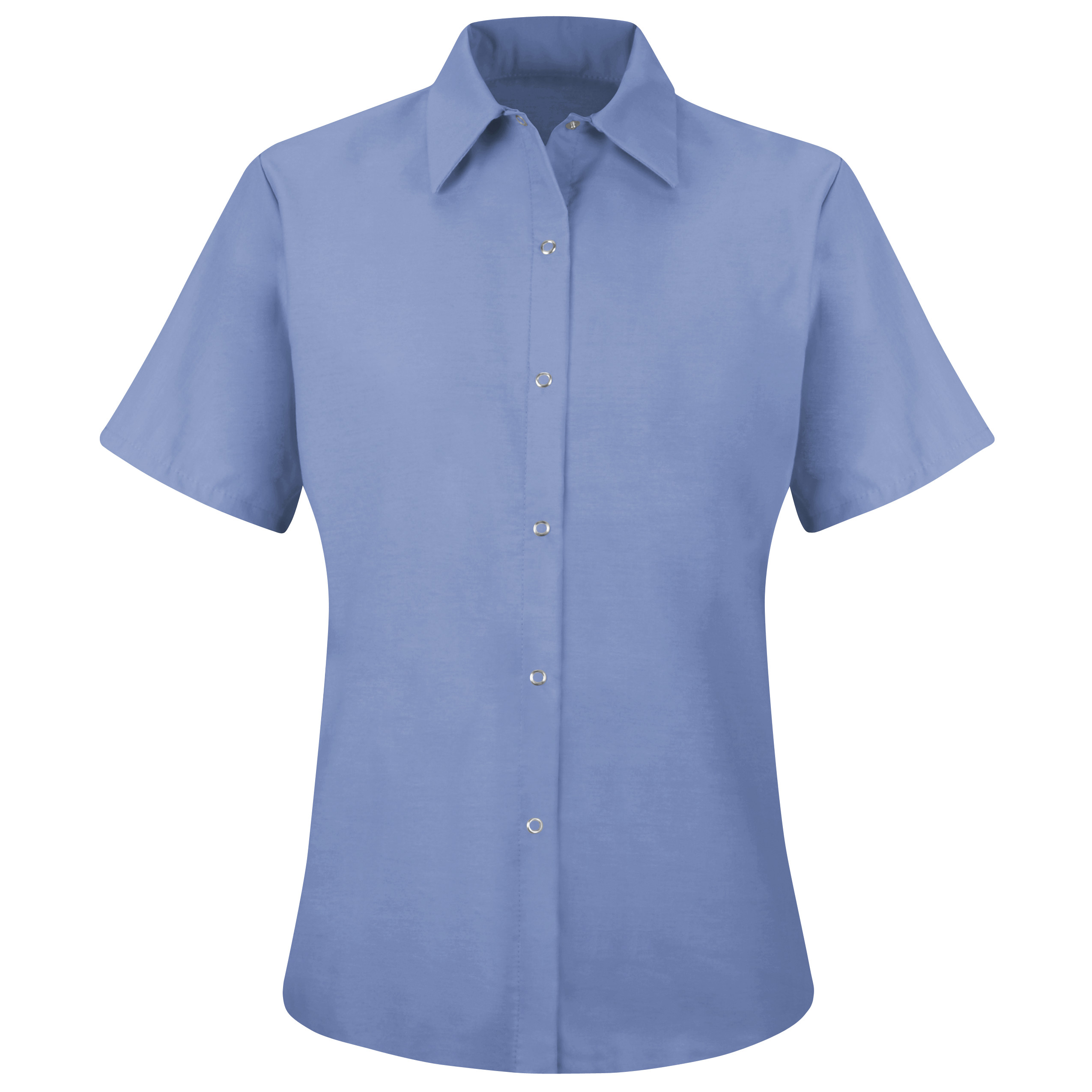 Women‘s Short Sleeve Specialized Pocketless Work Shirt-Red Kap